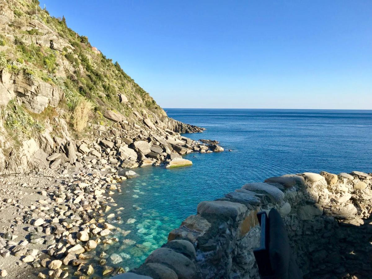 La Marina Tower Apartment With Private Sea View Terrace Vernazza Kültér fotó