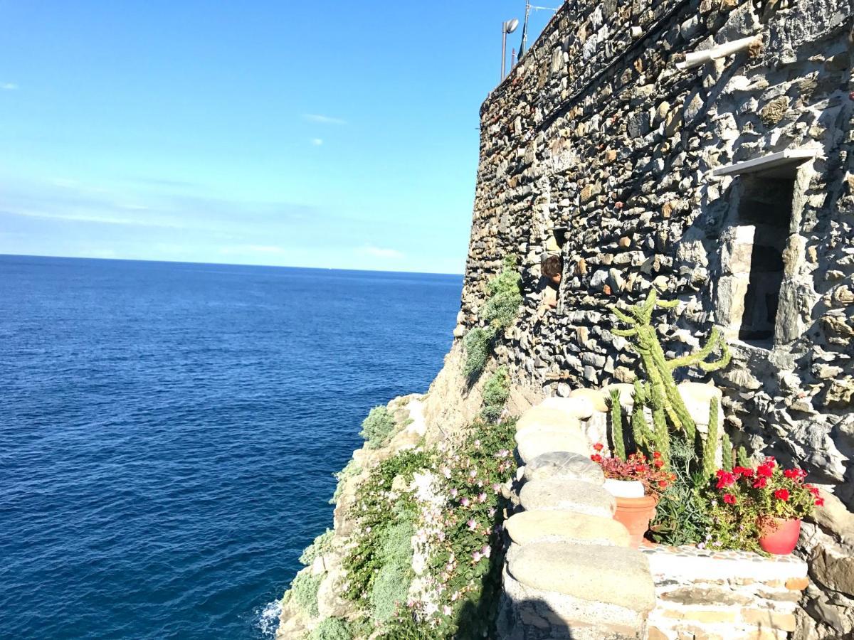 La Marina Tower Apartment With Private Sea View Terrace Vernazza Kültér fotó
