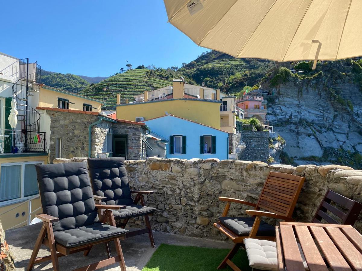 La Marina Tower Apartment With Private Sea View Terrace Vernazza Kültér fotó